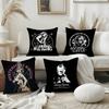 Pillow Case H-Hysteric Glamour Girl Home Dorm Chair Back Short Plush Double-Sided Printing Office Nap Time Cushion Cover