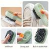 Multi Functional Liquid Shoe Brush, Household Press Type Liquid Shoe Washing Brush, Shoe Cleaning Tool,press Type Soft Bristle Clothing Cleaning Brush