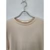 PLAIN PEOPLE Ivory A1541UA038 Organic Soft Sweat Long Sleeve Dress Dress 2 IvoryUsed