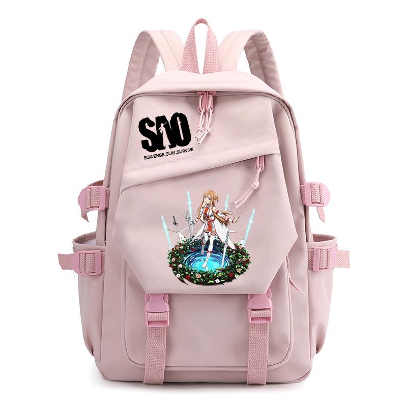 Animation Backpack Men And Women Japanese Trend Peripheral Printing Student Schoolbag College Style Large Capacity