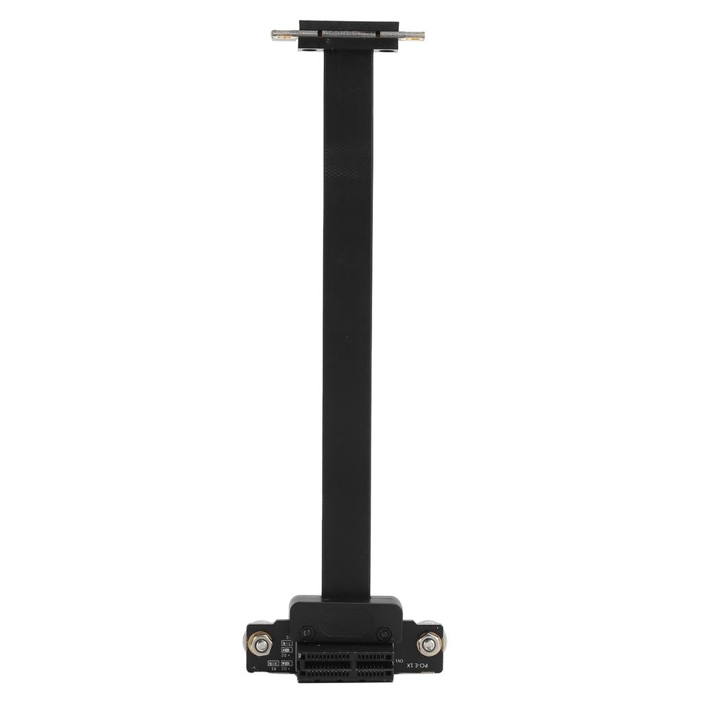 Extension Cable PCIE 1X Dual 90 Degrees  with LED Indication Magnetic Pad Network Adapter 15cm