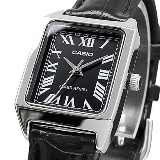 CASIO Standard Cheap Chipkashi Wristwatch Watch Ladies Quartz Stainless Leather Black LTP-V007L-1B