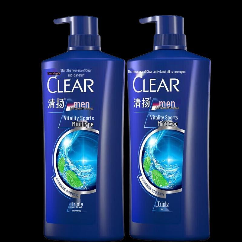 

Clear Men Anti-Dandruff Shampoo - Vitality Sport Mint (2 x 1000g)