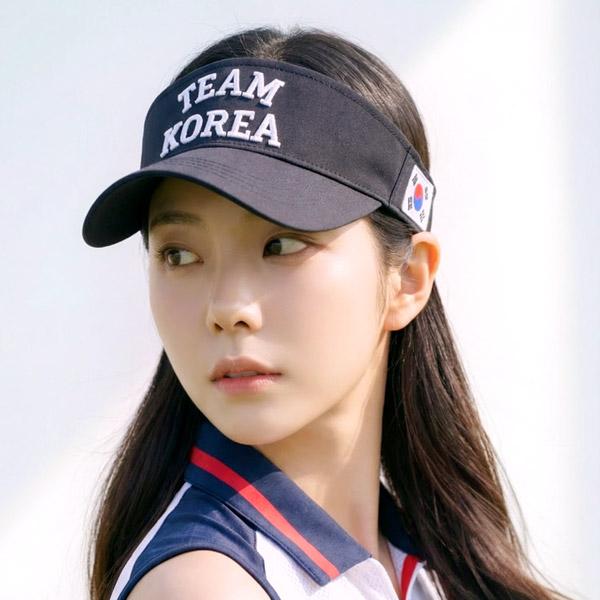 AVAVE Korean Flag Golf Cap Sun Cap Sun Visor Black