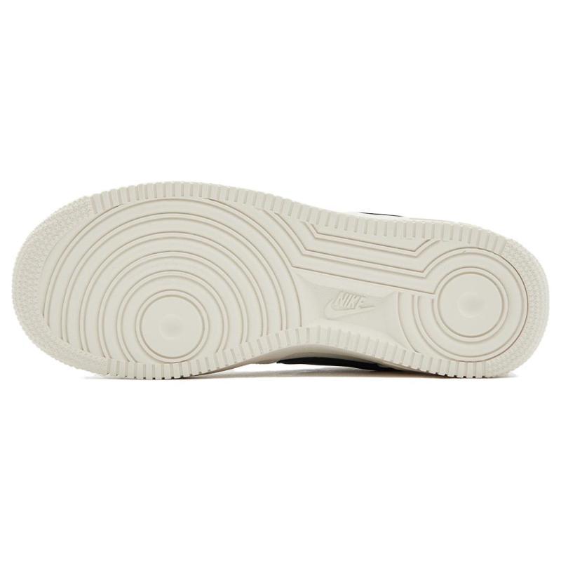 Nike Air Force 1 '07 Quilted Swoosh 'Beige Black' Women's Sneakers FV1182-001