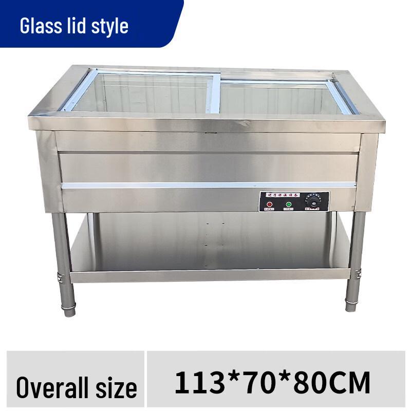 

Commercial Stainless Steel Electric Bun Warmer Display