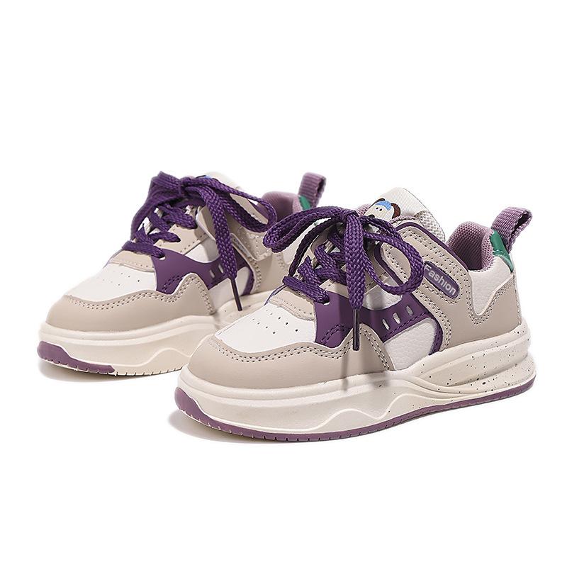 Girls Board Shoes 2025 Autumn New Children's Soft-soled Casual Shoes Boys Spring and Autumn Light Board Shoes Sports Shoes