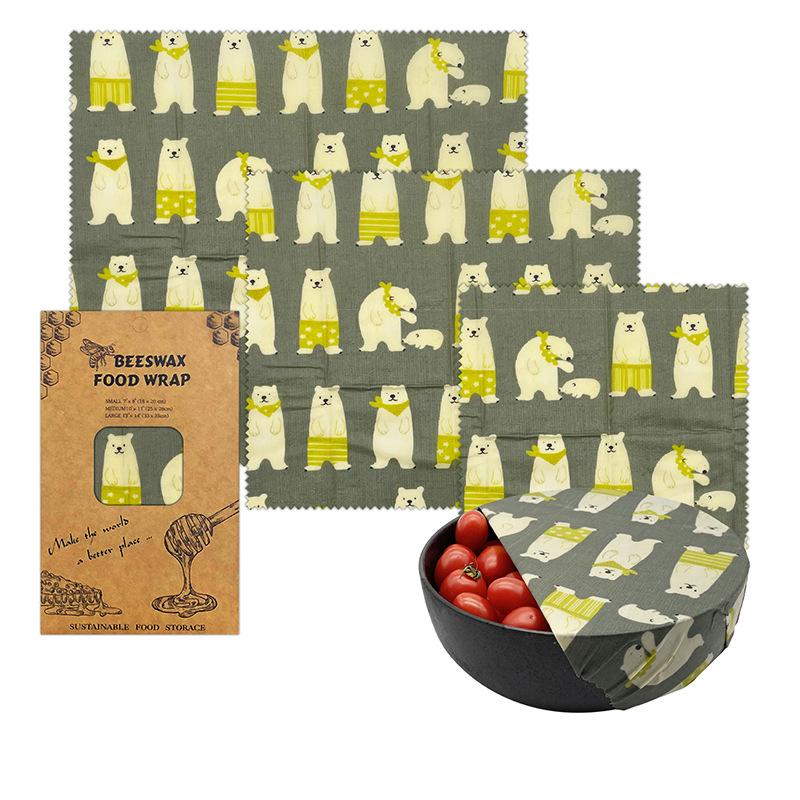 Beeswax Freshness Wrap and Bread Bag – FDA-Approved Food Wax Paper