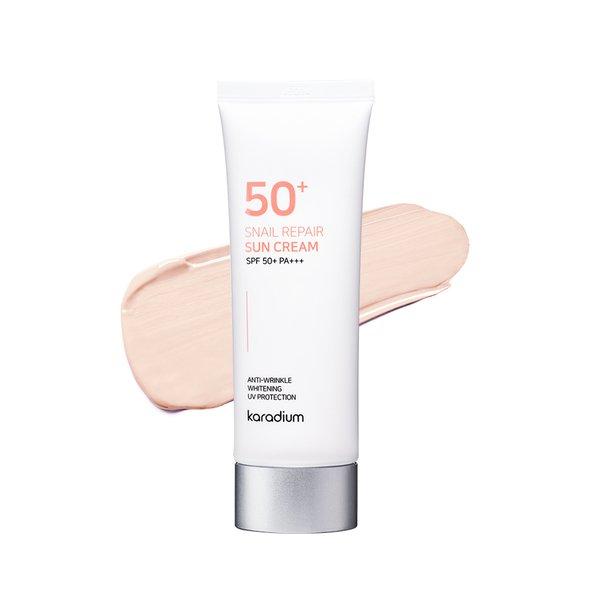 

KARADIUM Восстанавливающий солнцезащитный крем Snail SPF50 PA