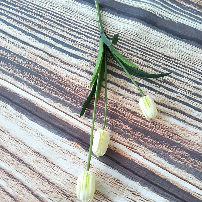 Realistic Tulip Simulation Flowers For Wedding Party Photography Props