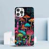 Colorful Mushroom Soft Cover for iPhone 16 17 Air 15 14 Pro Max 16E Phone Case 13 Mini 12 11 7 SE 8 Print Pattern Fit Cases 16 1