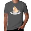 Unbothered Capybara Tshirt Work Wear Simple Tee Shirt