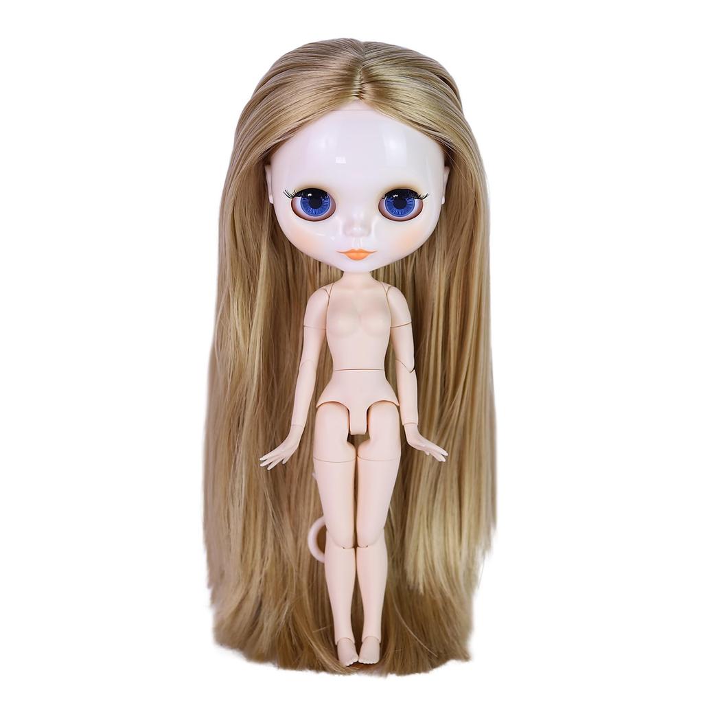 ICY Fortune Days 30cm Doll Body Only, Cute Practice Doll BJD with 4-Color Eye Changes, Wig Change, and Hand Changes (18)
