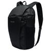 Decathlon 10L Versatile Casual Zip Closure Backpack Polyethylene Black Unisex for Couples