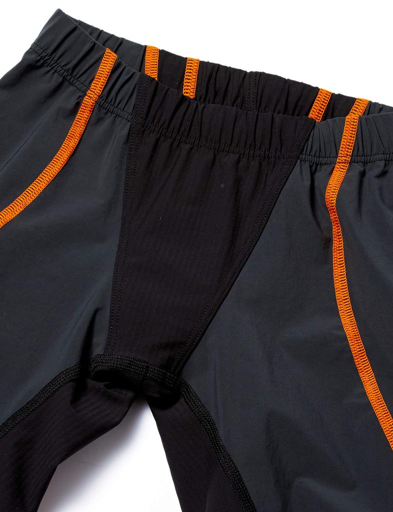 Mizuno Junior G3 Half Spats Racing FINA Size 130 Men's MX-SONIC Swimsuit, Approved, N2MB8911, Gray,