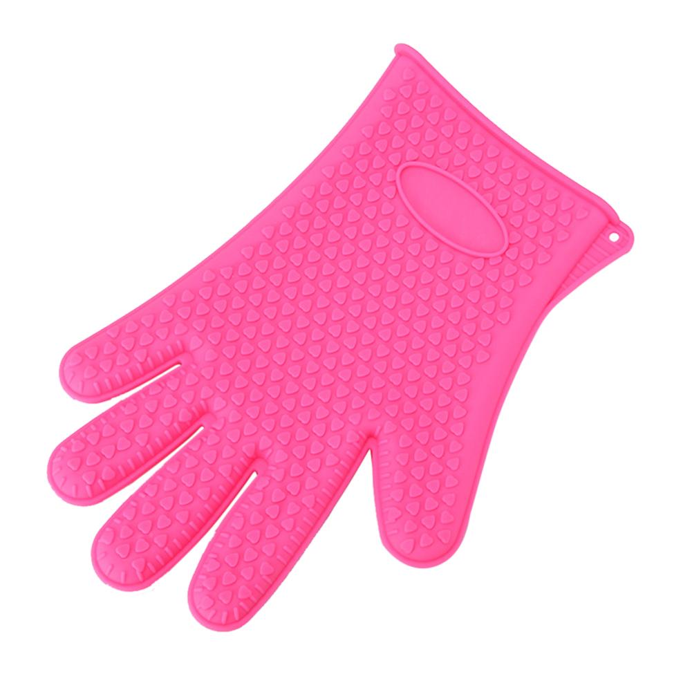 1PC Heat Resistant Microwave Oven Silicone Glove for Baking Kitchen Cleaning