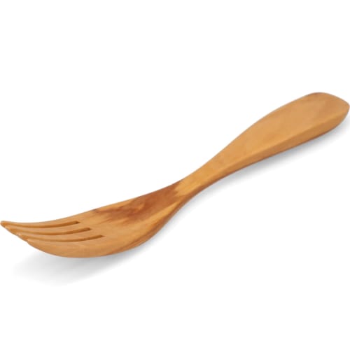Wooden Salad Fork, Cutlery, Approx. 18cm, Olive Natural Wood, TL190905OL