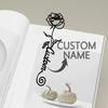 Metal Bookmark Vintage Rose Bookmark Gift for Readers Teacher Appreciation Unique Bookmark