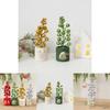 Christmas Fruit Potted Ornament With Classic Style For Indoor Desktop Scene Decoration