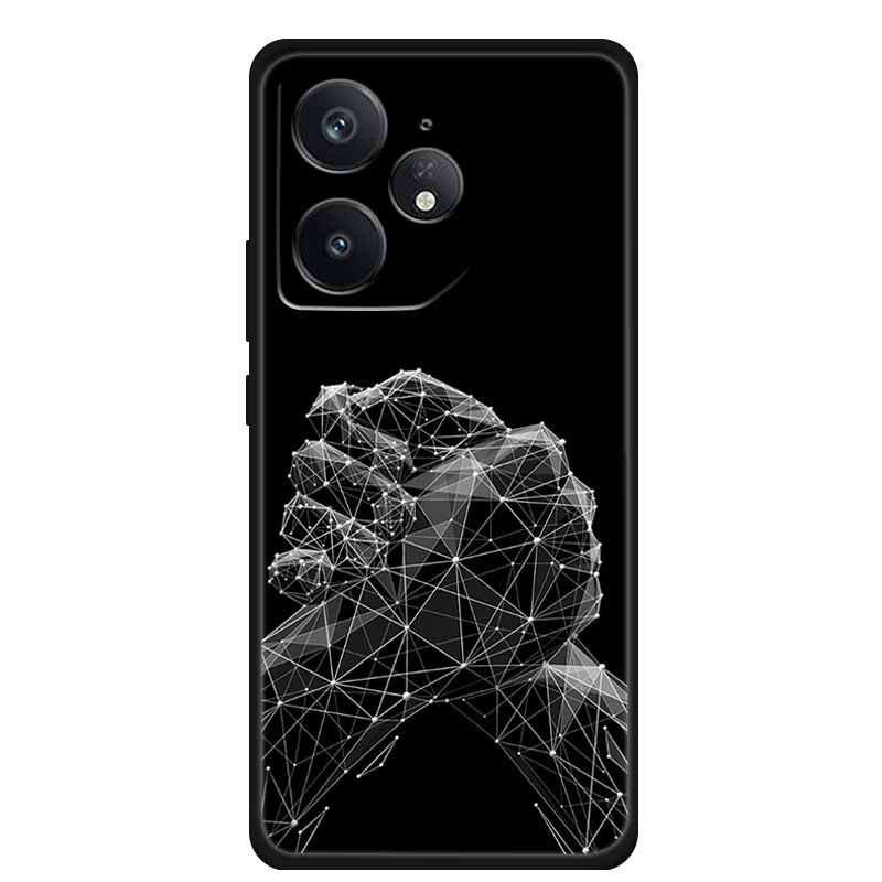 For Realme Neo7 5G Case Original Soft Silicone TPU Phone Cases Back Cover For OPPO Realme Neo 7 Scenery Shockproof Bumper Capa