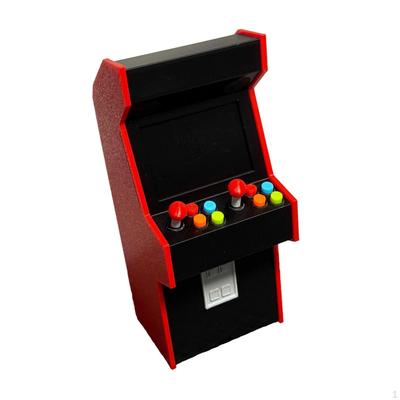 Mini Arcade Model 1/12 Scale Pretend Play Photo Prop Realistic Game Console for Miniature