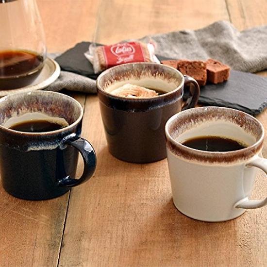 EAST table Mug Wide Mug 330cc Brown Estmarc Made in Japan Mug Modern Microwave Safe Dishwasher ti-00501