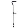 Retractable Adjustable F-Type Stainless Steel Arm/Elbow Crutch for Adults & Children