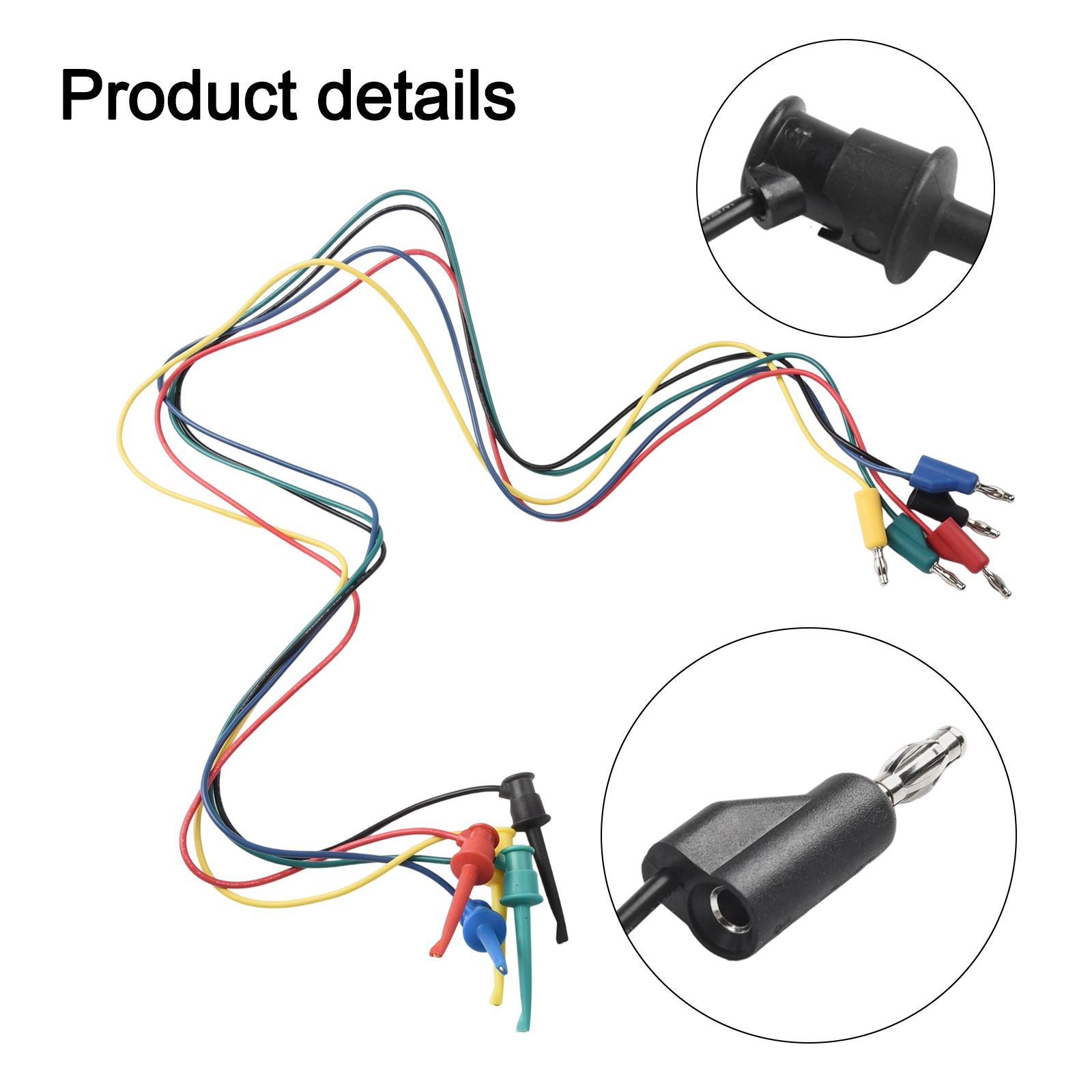 

Grabber Clips Multimeter Wires Electrical Measurements Electronic Testing Probe Wires 30V AC 60V DC Voltage Rating China Mainland