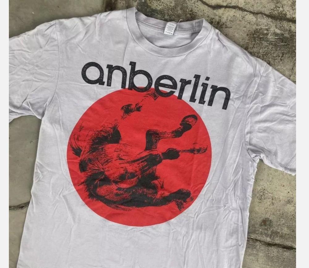 Anberlin band t shirt rock band shirt white cotton shirt Unisex T-Shirt XL