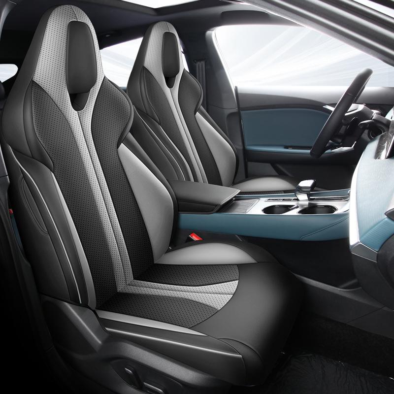 MG7 Full Wrap Leather Seat Cushion Cover - Universal for All Seasons