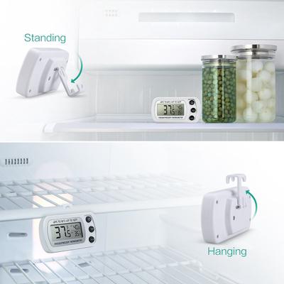 LCD-Display Magnetische Kühlung Kühlschrank Hängender Gefrierschrank Thermometer Küchenwerkzeug Kühlschrank Temperaturmesser