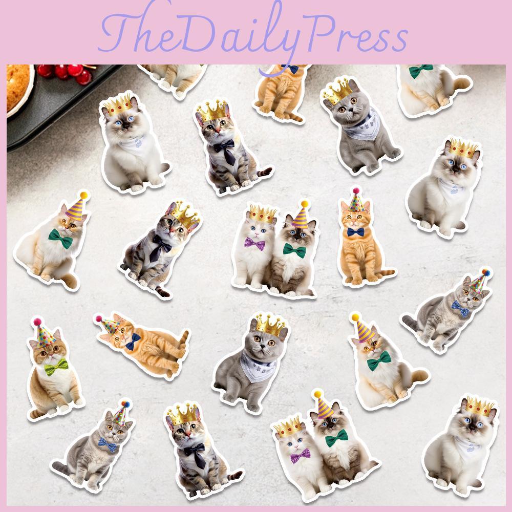 Themed Cat Pet Confetti Birthday Party Desktop Decoration Props Throwing