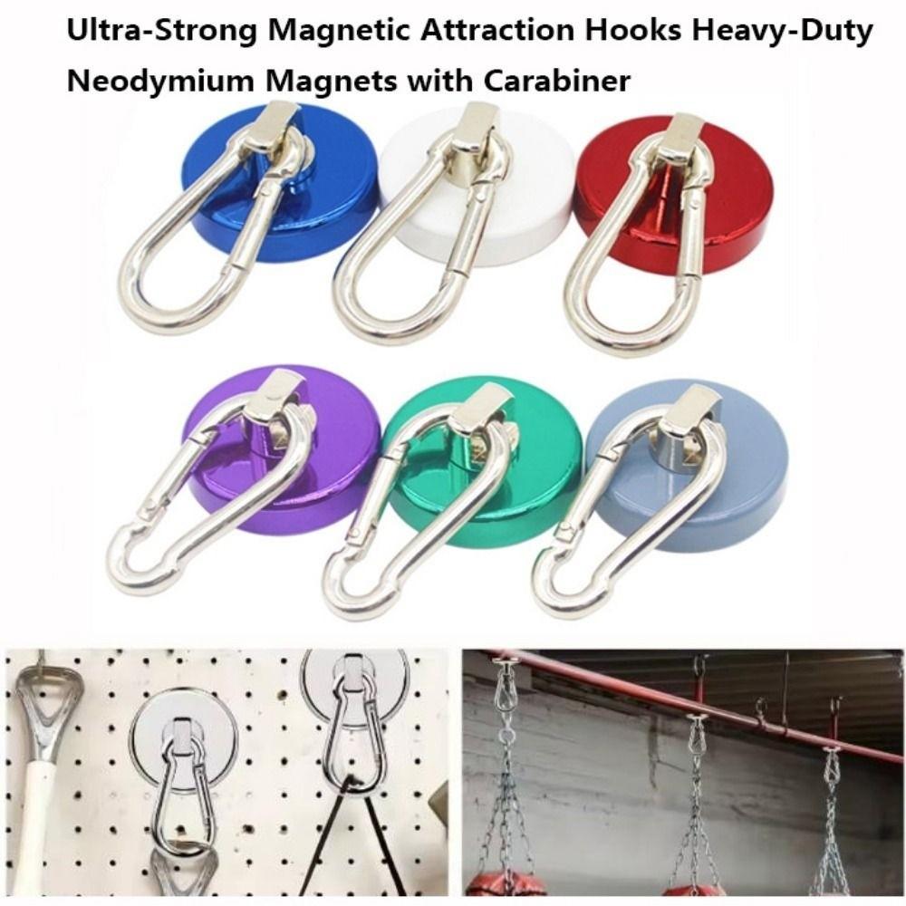 Ultra-Strong Magnetic Attraction Hooks Strong Magnetic Hook Ideal for Kitchen Hanging