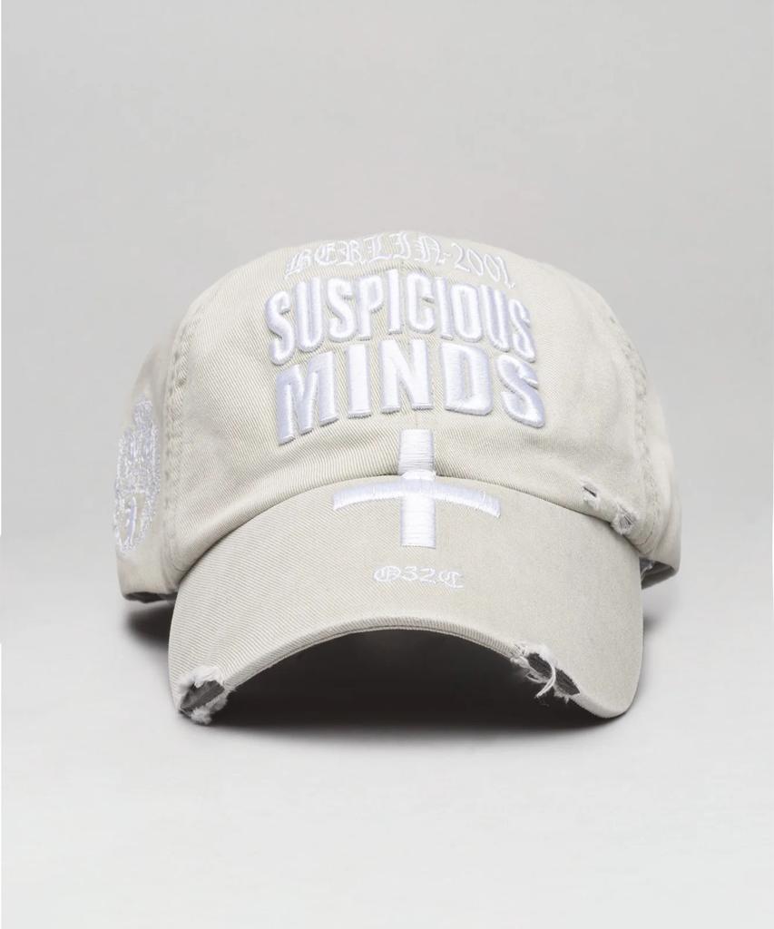 032Ssi (U) Suspicious Minds Cap Faded Grey