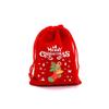 Christmas Candy & Apple Gift Bags - Red Snack Packaging
