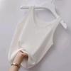 Sling Threaded Vest Women's Large Size Slim Fit Outer Wear Inner Bottoming Shirt Sleeveless Thin Vest