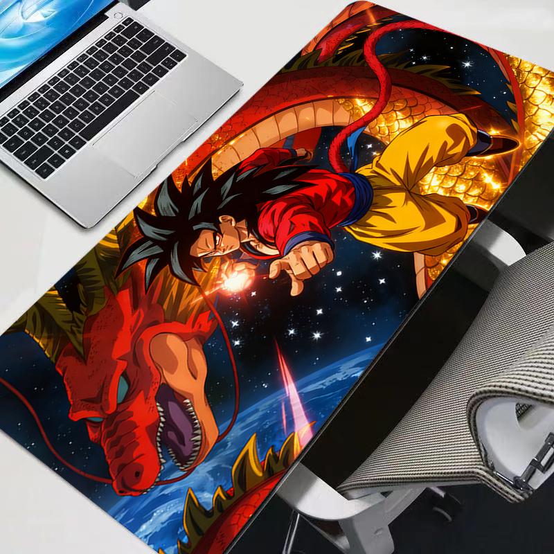 Large Gaming Mouse Pad Durable Max Dragon Ball Anime PC Computer Gamer Desk Mat For CS GO LOL XXL Laptop Kawaii Mousepad