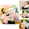 Rainbow Bear Plush Toy With Soft Cotton Material For Kids And Birthday Gift