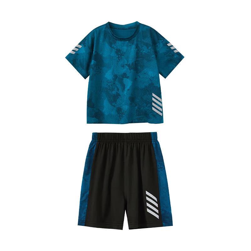 ASK JUNIOR Boys' Summer Sports Two-Piece Set