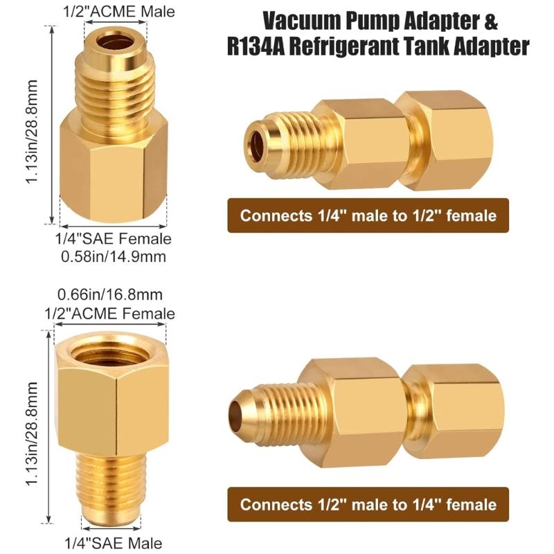 Maintenance Tool Cooling System Tool Refrigerant Adapter Valves Core and Remover Perfect for Cooling System Maintenance