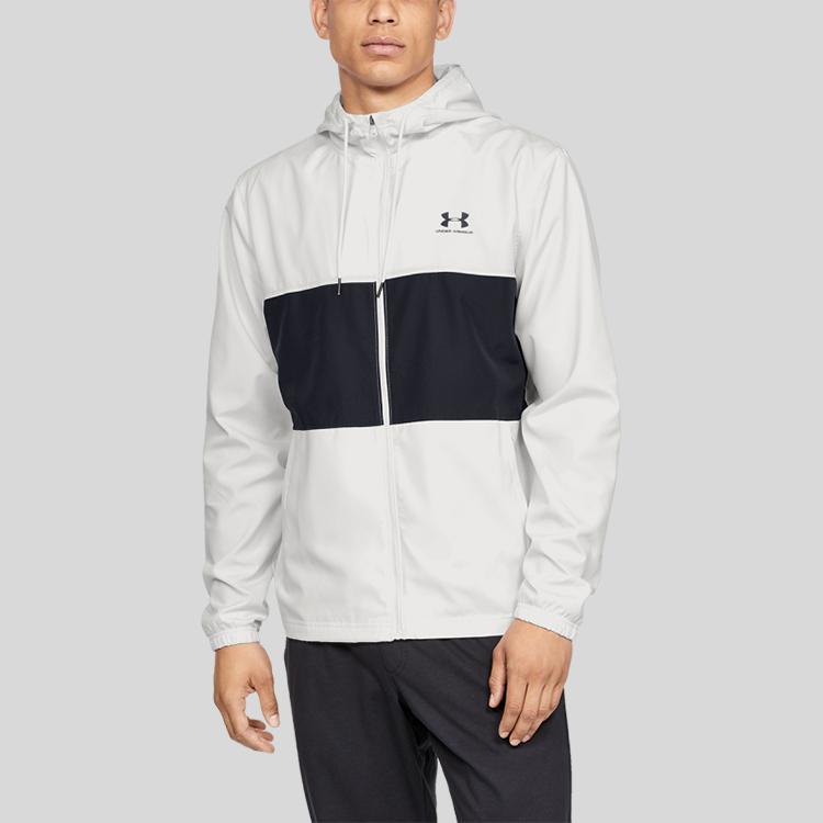 Under Armour Giacca con cappuccio da allenamento Sportstyle Uomo Capispalla Bianco 1329297-112
