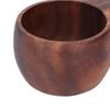 Hand Made Wood Camp Mug Wood Grain Wood Drinking Cup Camping Use Wooden Camping Cup  Hot Drinking