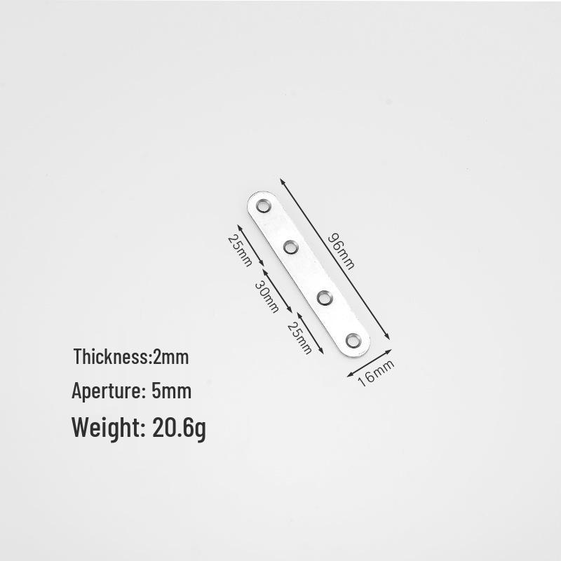 Stainless Steel Flat & L-Type Angle Bracket Reinforcement Connector