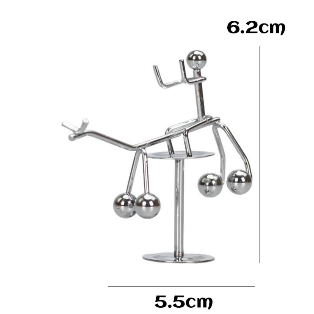 

Маятник Колиска Баланс Залізна людина Орнаменти Домашній декор Декомпресія Настільна іграшка Дитячі іграшки 04