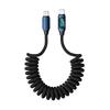 120W Dual Type-C Fast Charging Data Cable for Apple, Huawei, Xiaomi Laptops & Car Chargers, PD Compatible