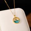 Elegant S925 Sterling Silver Water Drop Necklace - Women's Luxury Niche Design Choker with a Simple, Trendy Style.