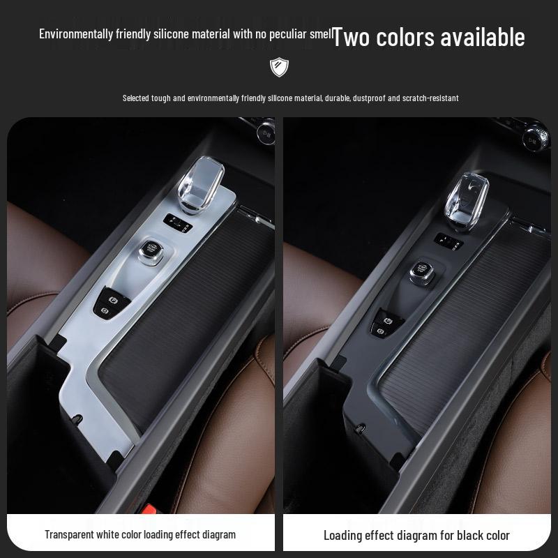Silikon-Schutzpolster für Konsolen und Schalthebelpaneele von Volvo XC60, S90, S60, XC90 und V60.