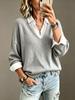 Pull Élégant Manches Longues Taille Standard Bestseller - Tenue Quotidienne Décontractée, Style Européen & Américain