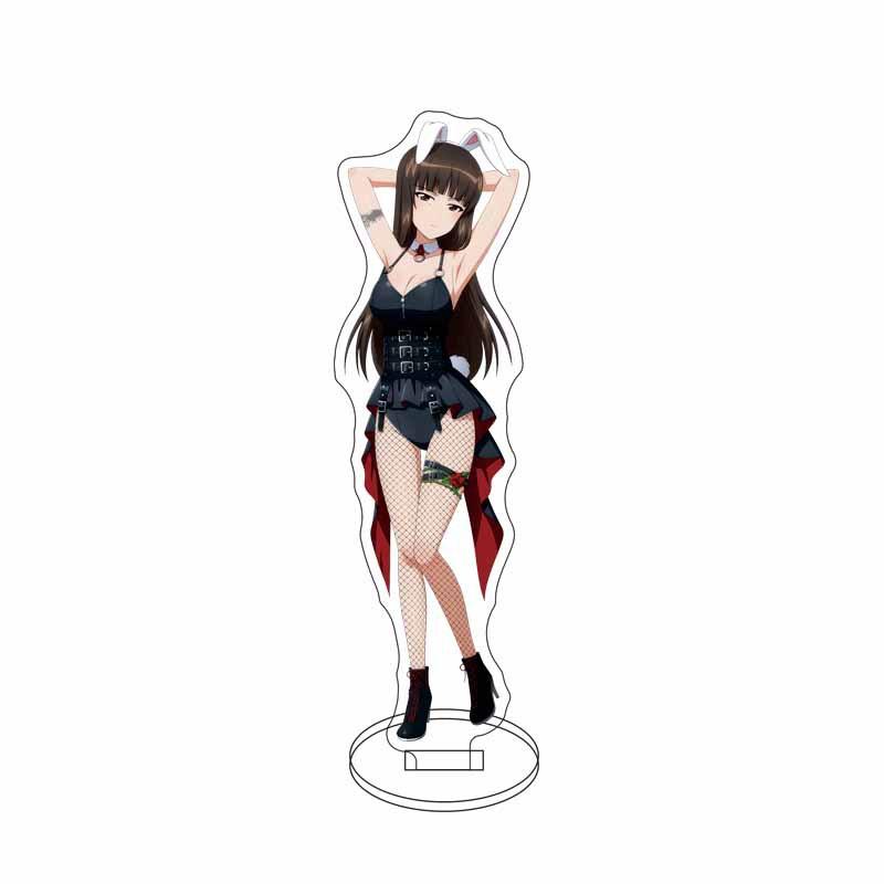 GIRLS und PANZER Nishizumi Miho Isuzu Hana Acrylic Stand Model Plate Keychain Desk Decoration Friends Gift Figure Display
