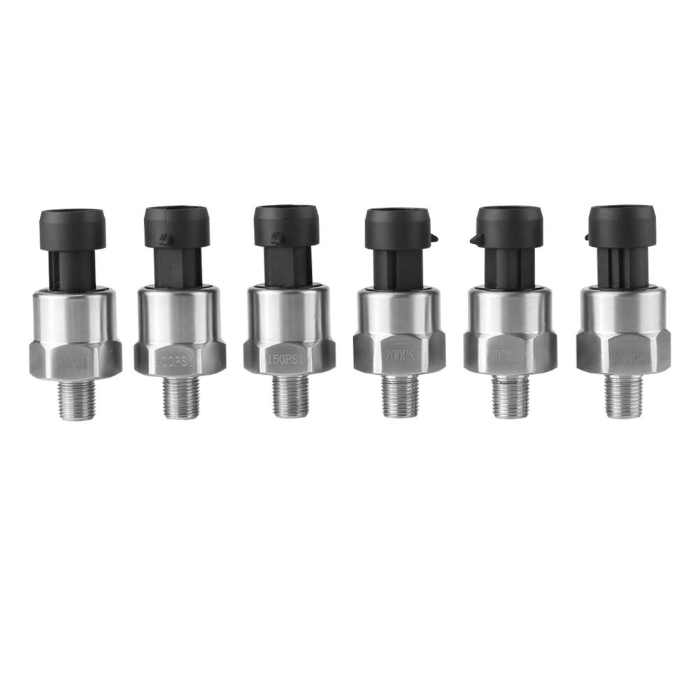 1/8NPT Thread Stainless Steel Pressure Transducer Senser Sensor for Oil Fuel Water